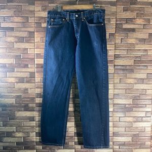 EUC Mens Levi’s Dark Wash 505 Jeans Size 34x32
